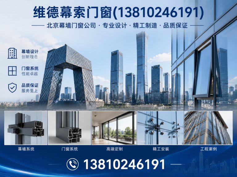 北辰区北京幕墙门窗公司展示图